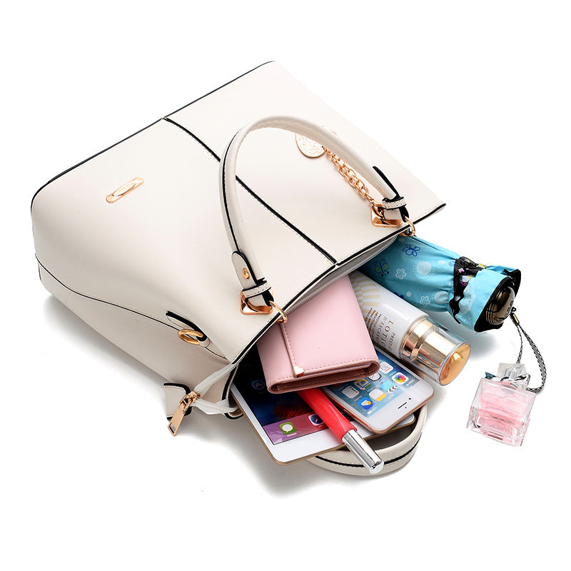 Large Commuter Bucket Bag Shoulder Tote