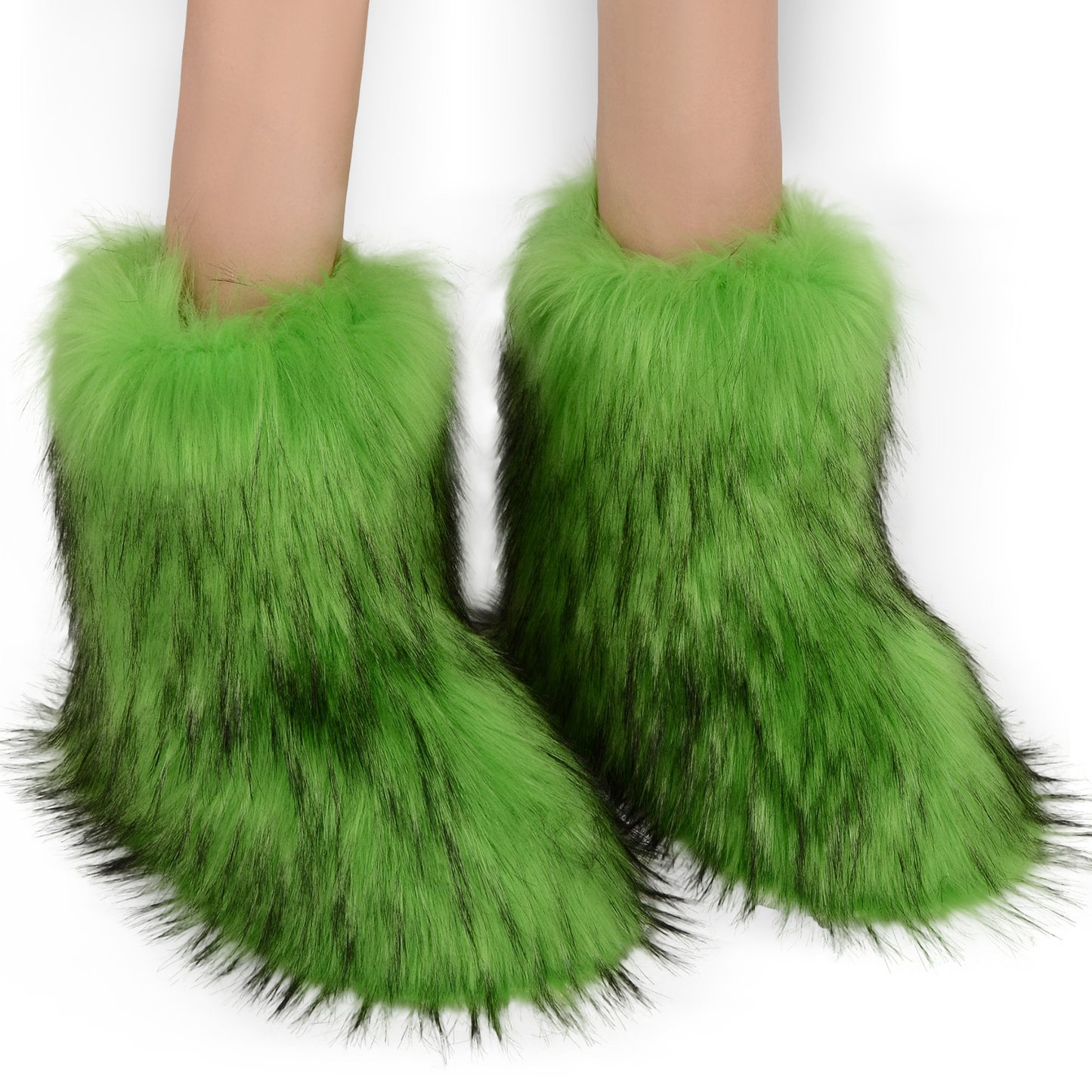 Mid-calf Fur Boots
