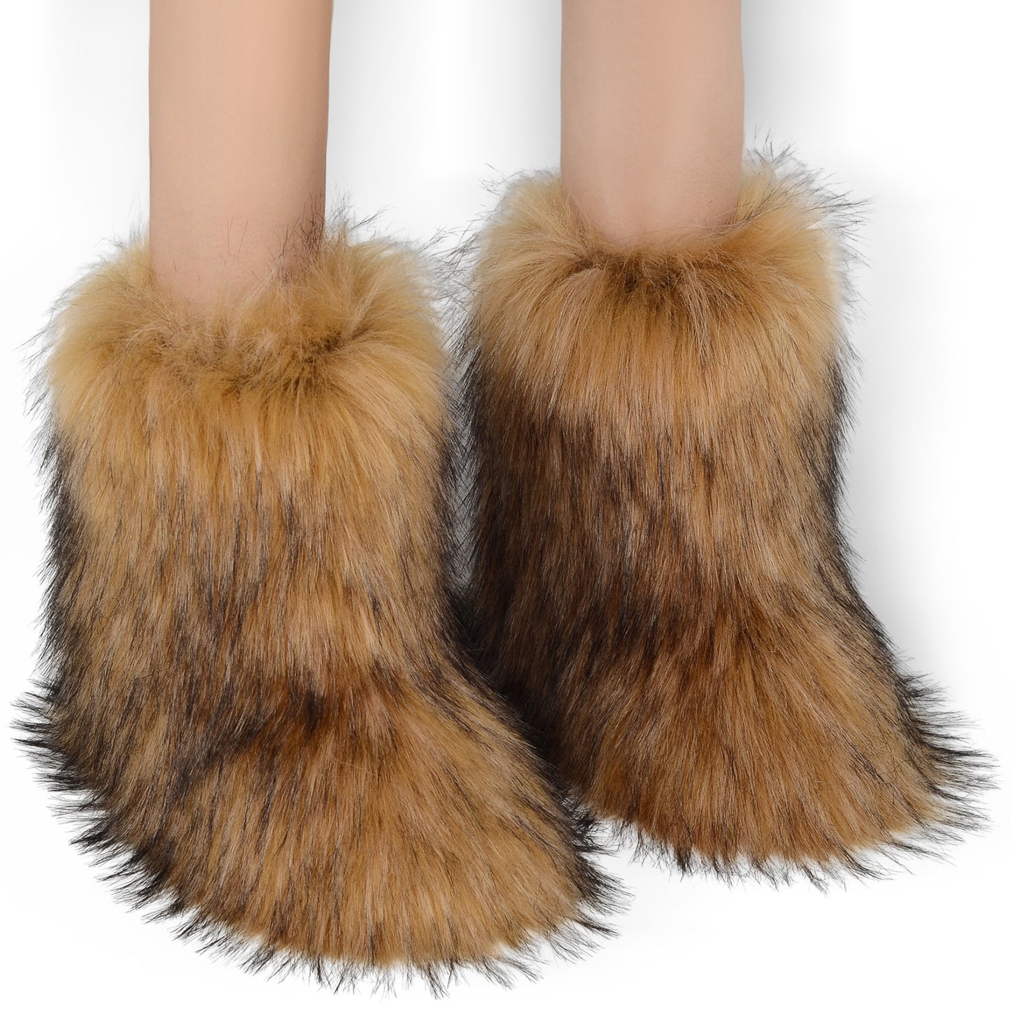 Mid-calf Fur Boots