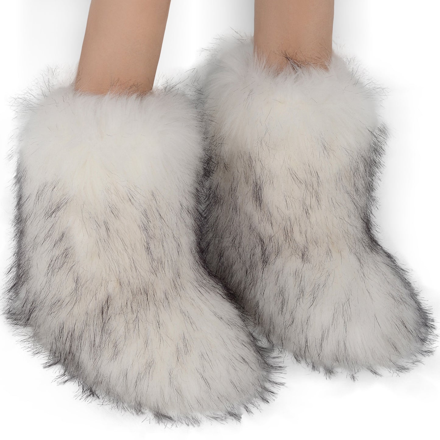 Mid-calf Fur Boots